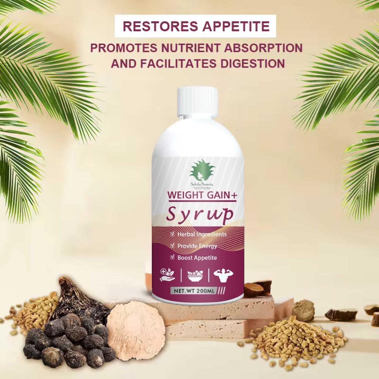 Weight Gain Syrup for all Ages