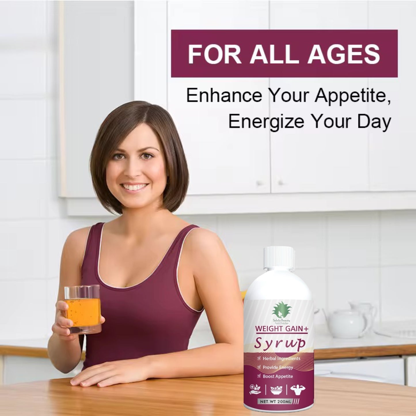 Weight Gain Syrup for all Ages