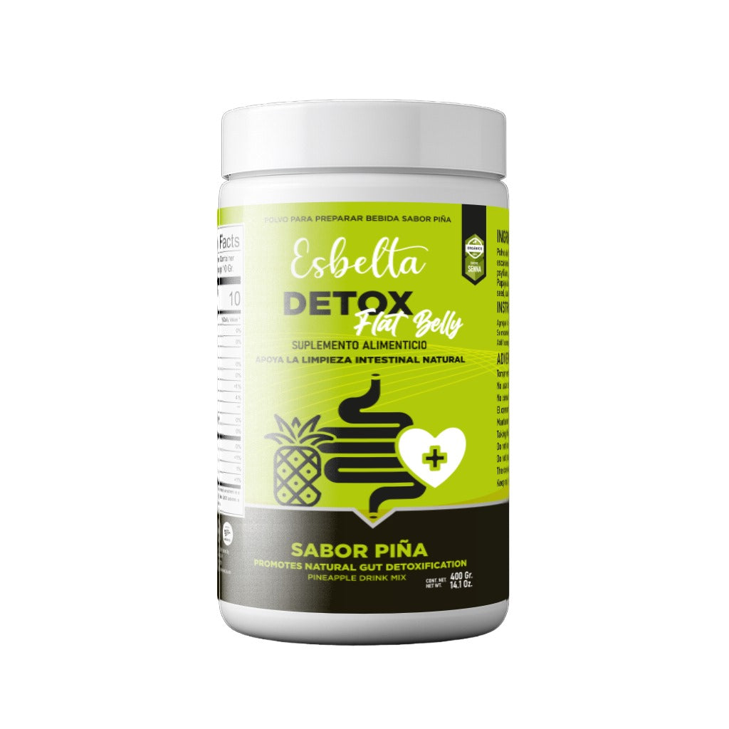 Piña Detox bebida