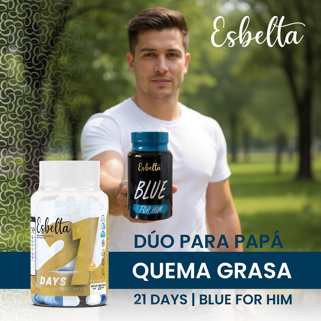 Dúo para el Blue for him & 21 Days