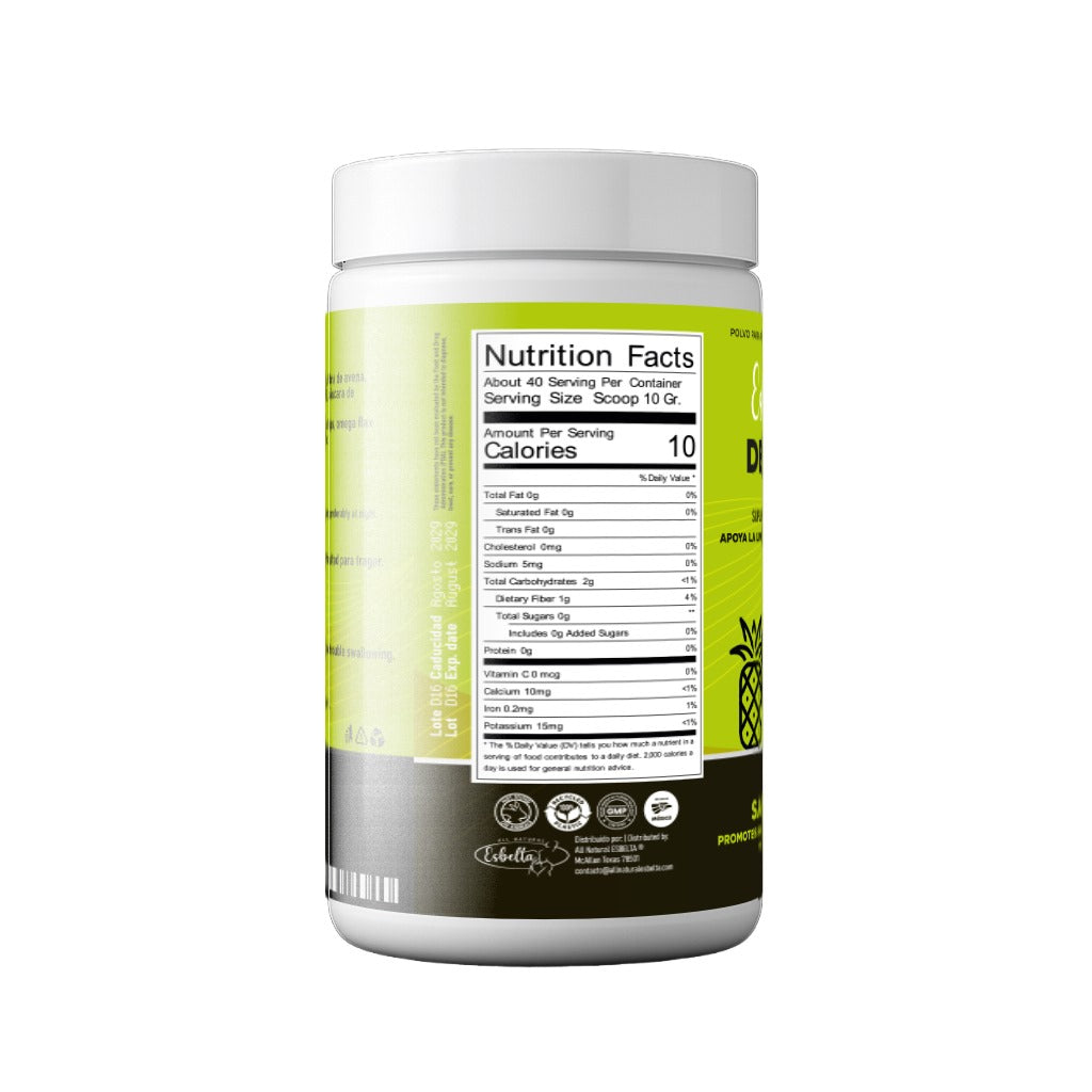 Piña Detox bebida