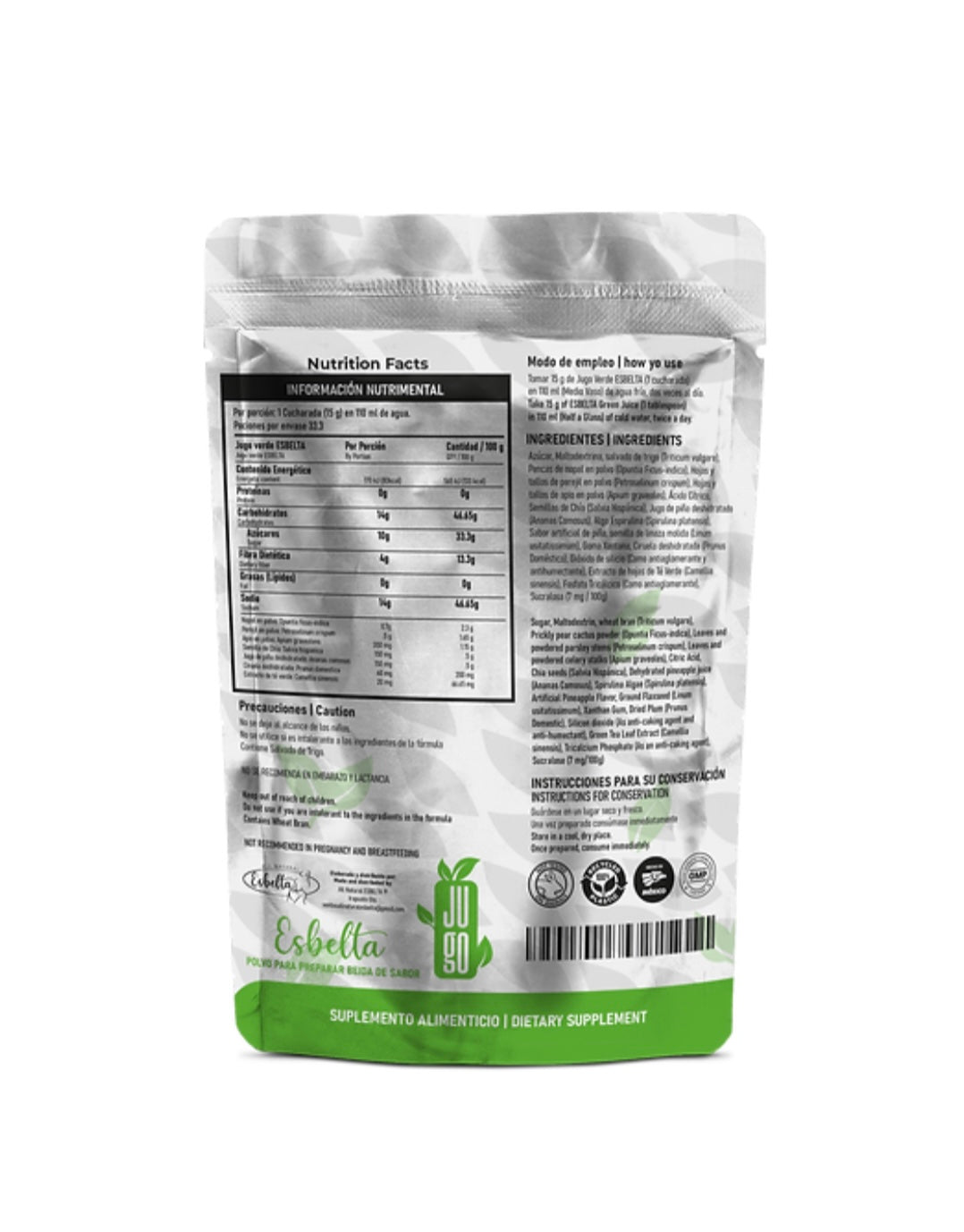 Jugo Verde Esbelta