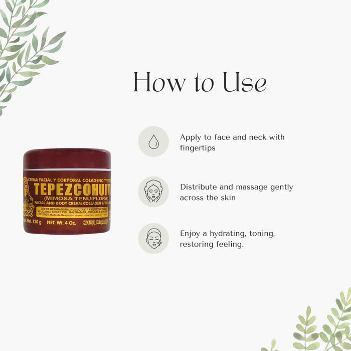 Tepezcohuite Night Face Cream