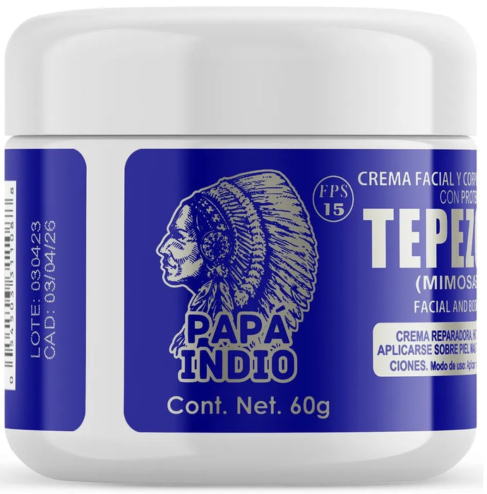 Facial Day Skin Cream with Tepezcohuite