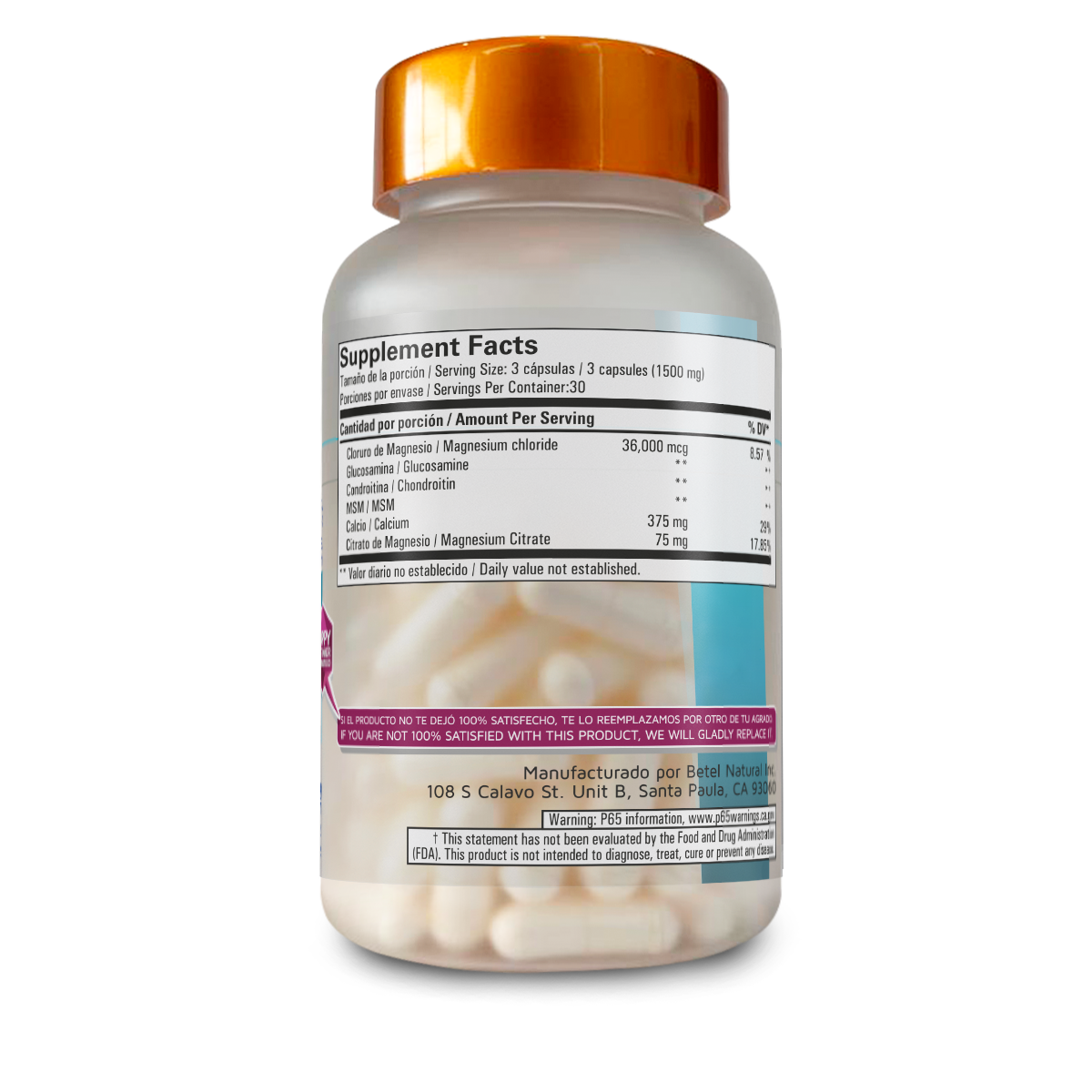 Cloruro de Magnesio REFORZADO cap