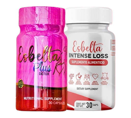 Kit Detox Plus and Intense Loss