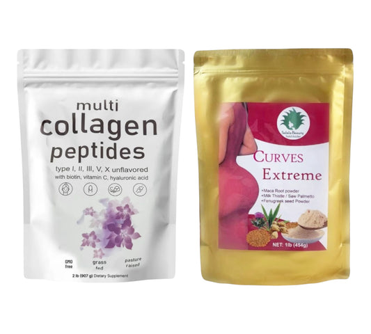 Piel y Curvas perfectas kit Collagen & proteína curves