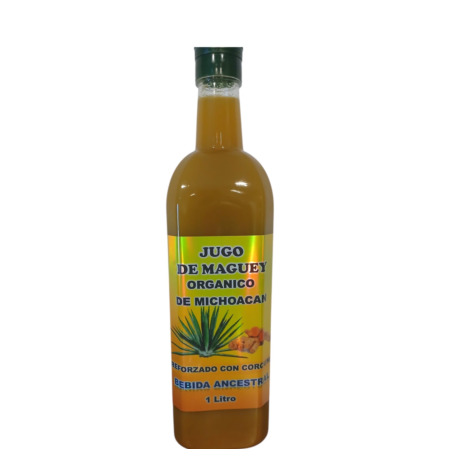Jugo de Maguey Orgánico con Cúrcuma