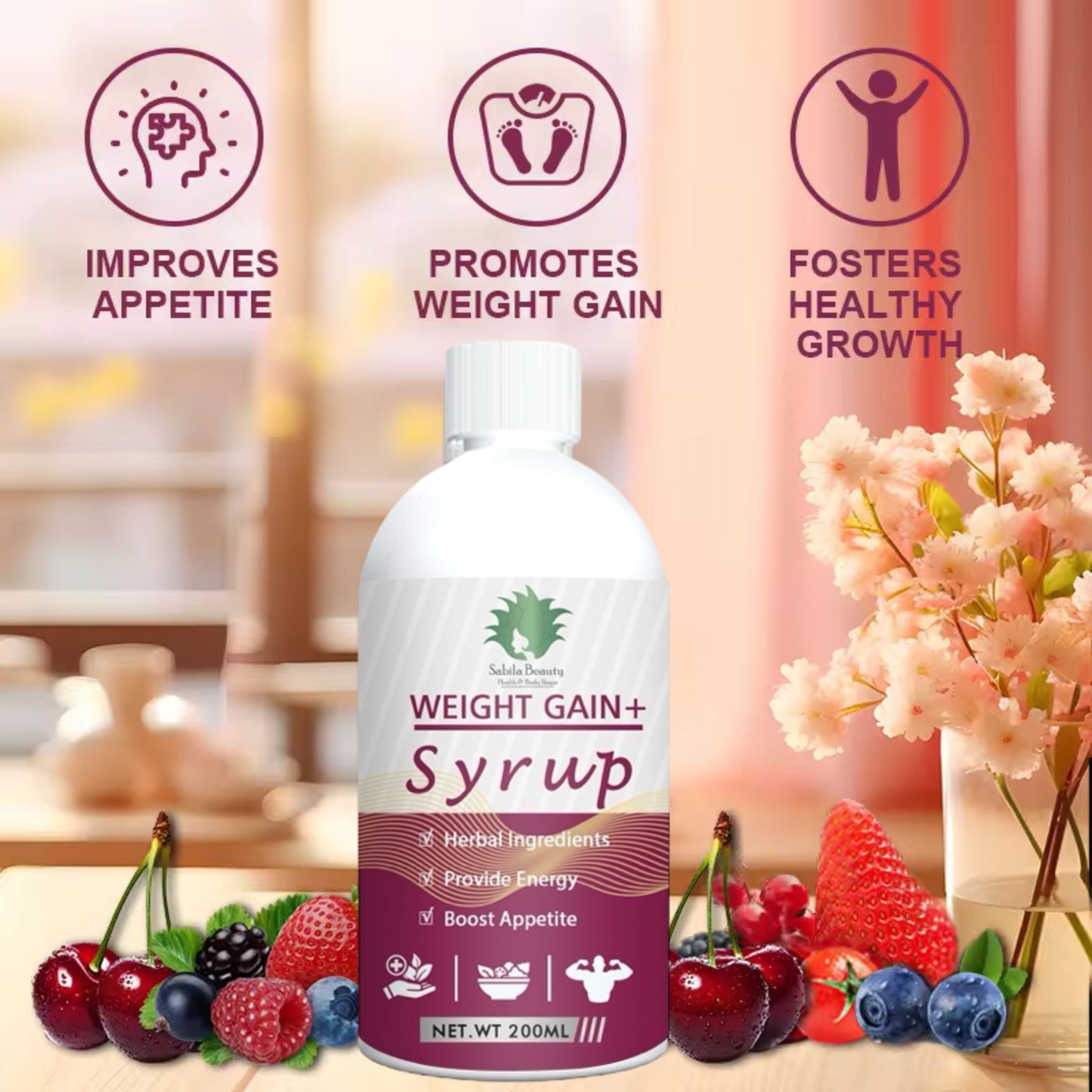 Weight Gain Syrup for all Ages