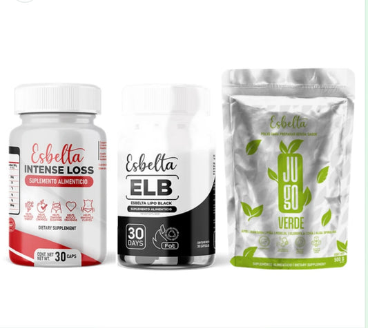 Kit Intense, ELB & Jugo verde Esbelta