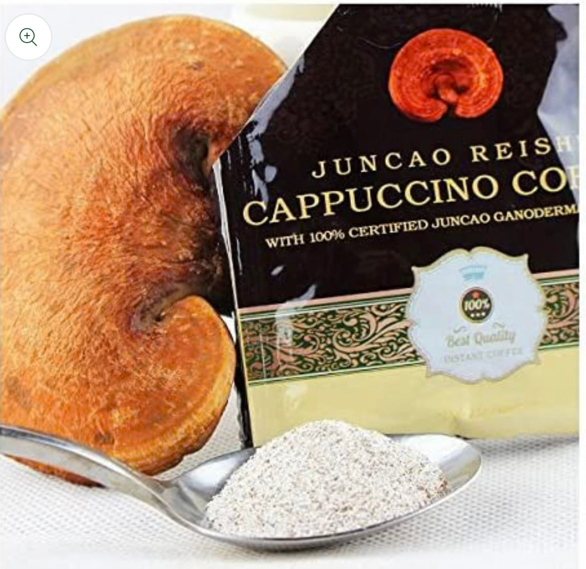 Cappuccino Coffee Juncao Reishi –