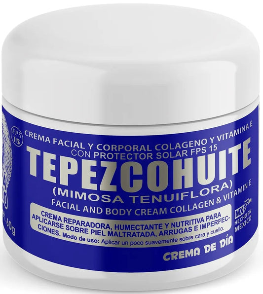 Facial Day Skin Cream with Tepezcohuite