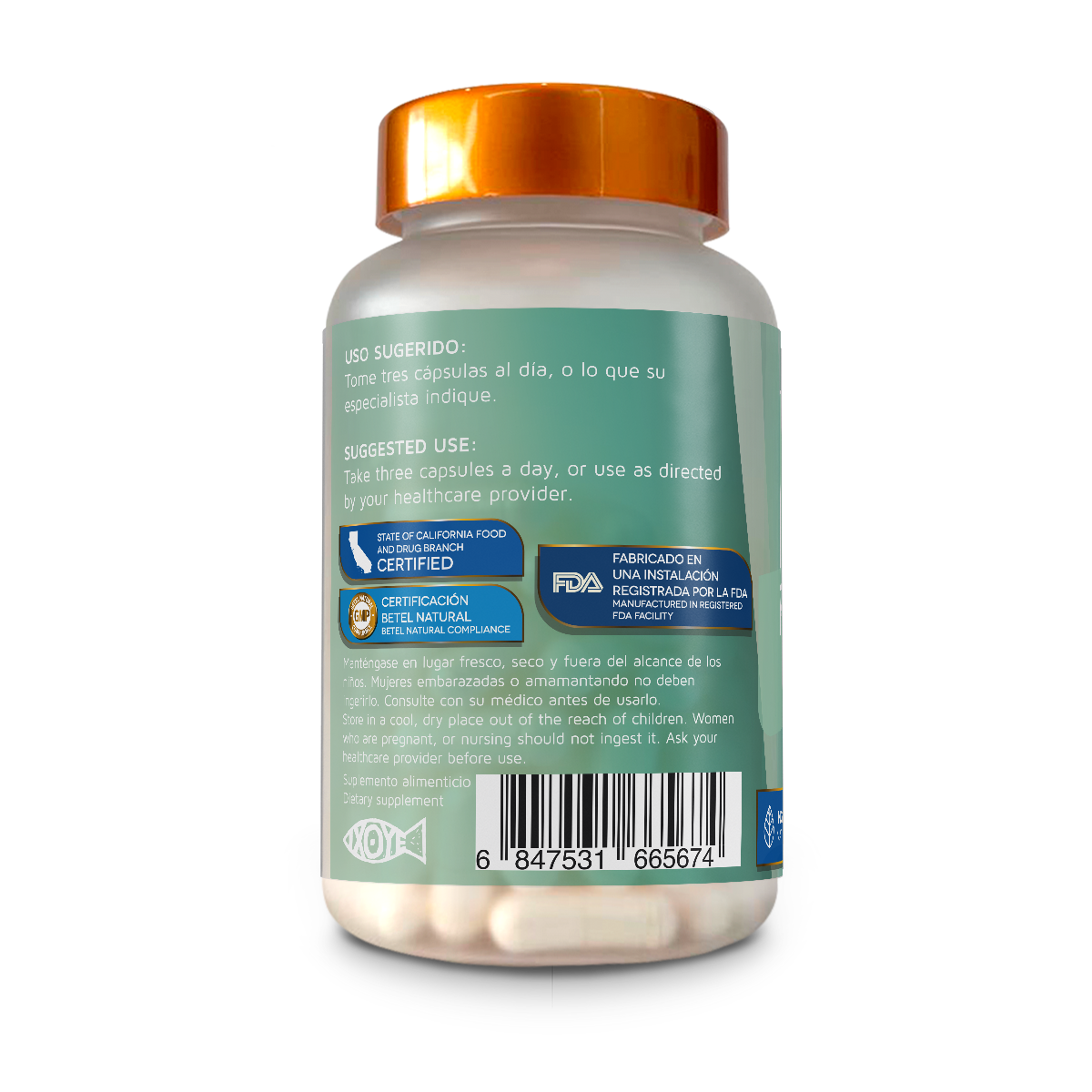 Potasio con Cloruro de Magnesio cap