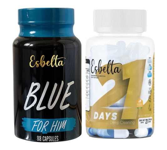 Dúo para el Blue for him & 21 Days
